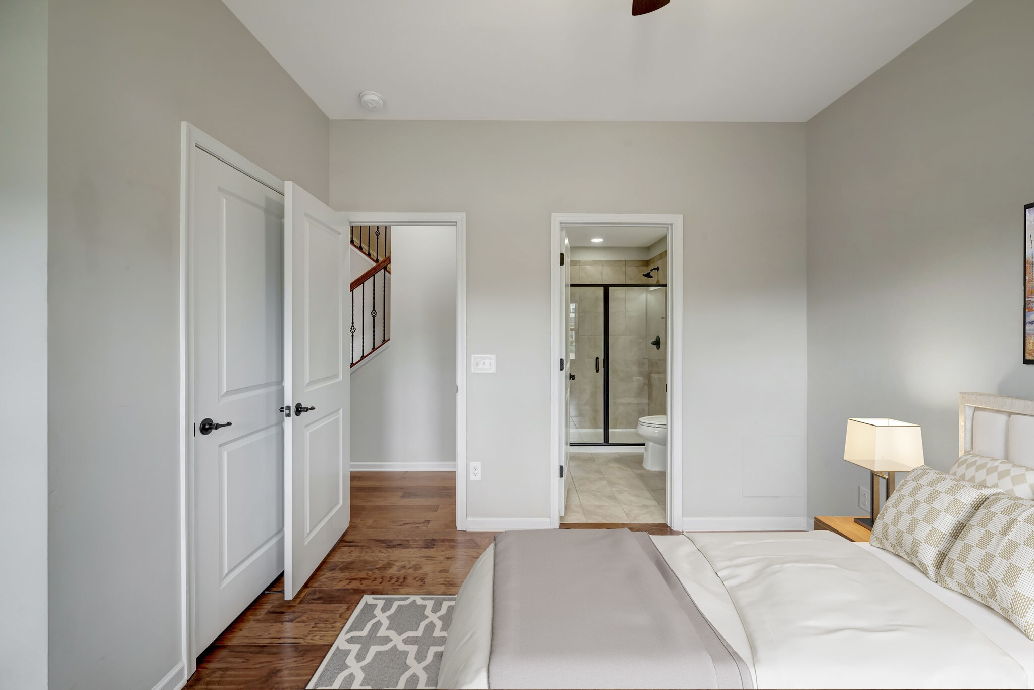 106 Shanache Drive Spring Hill, TN 37174 - Photo 15 of 31 a bedroom with a bed and a lamp
