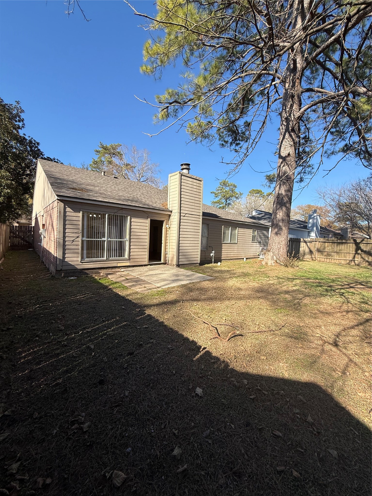 3918 Algernon Drive Spring, TX 77373 - Photo 16 of 17 a view of a house with a yard