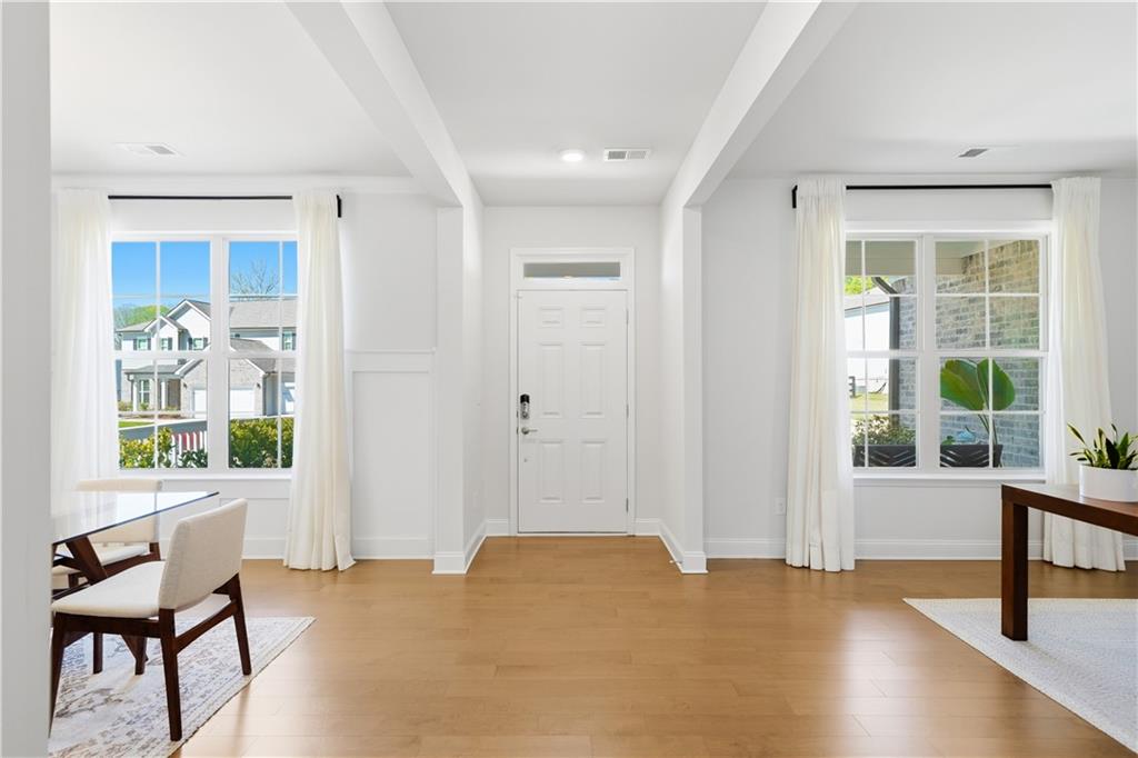 462 Carmichael Circle Canton, GA 30115 - Photo 12 of 70 a bedroom with furniture and a window