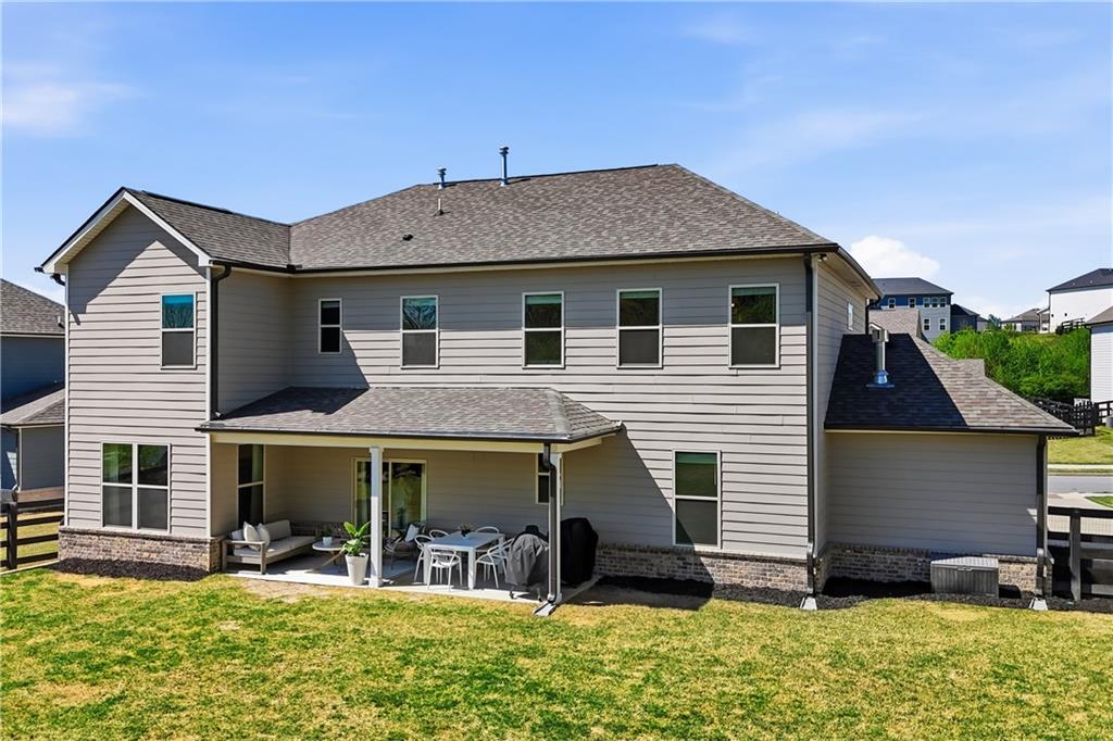 462 Carmichael Circle Canton, GA 30115 - Photo 47 of 70 a front view of house with yard