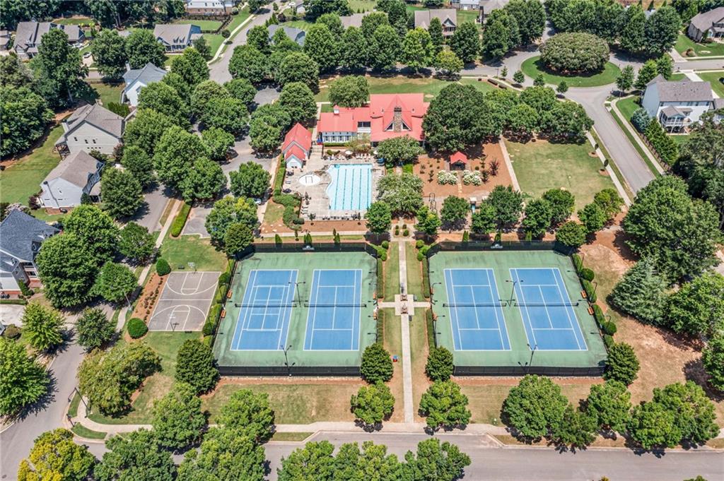 462 Carmichael Circle Canton, GA 30115 - Photo 66 of 70 an aerial view of a house