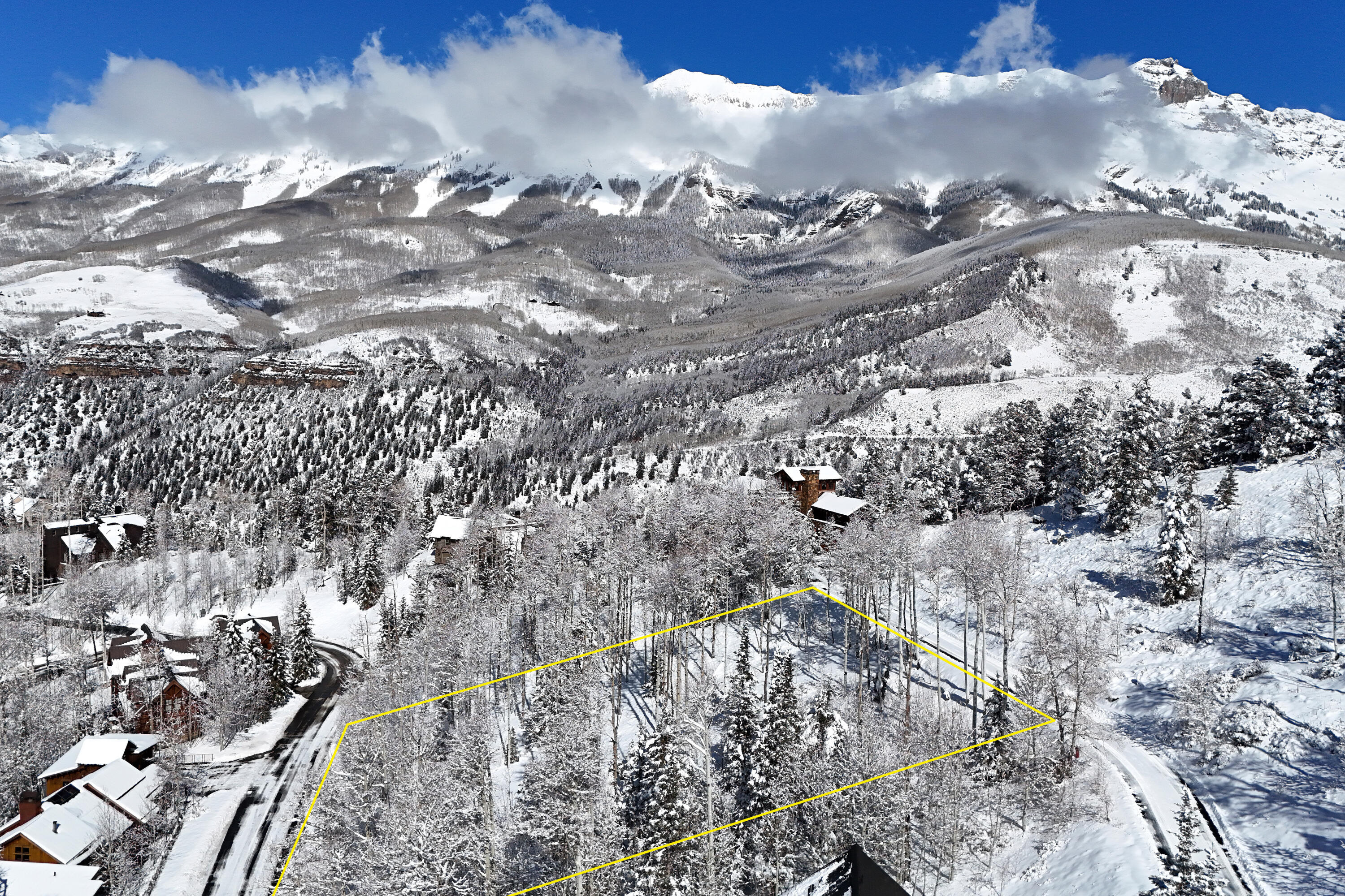 Tbd Granite Ridge Drive Telluride, CO 81435 - Photo 6 of 12 a view of a city