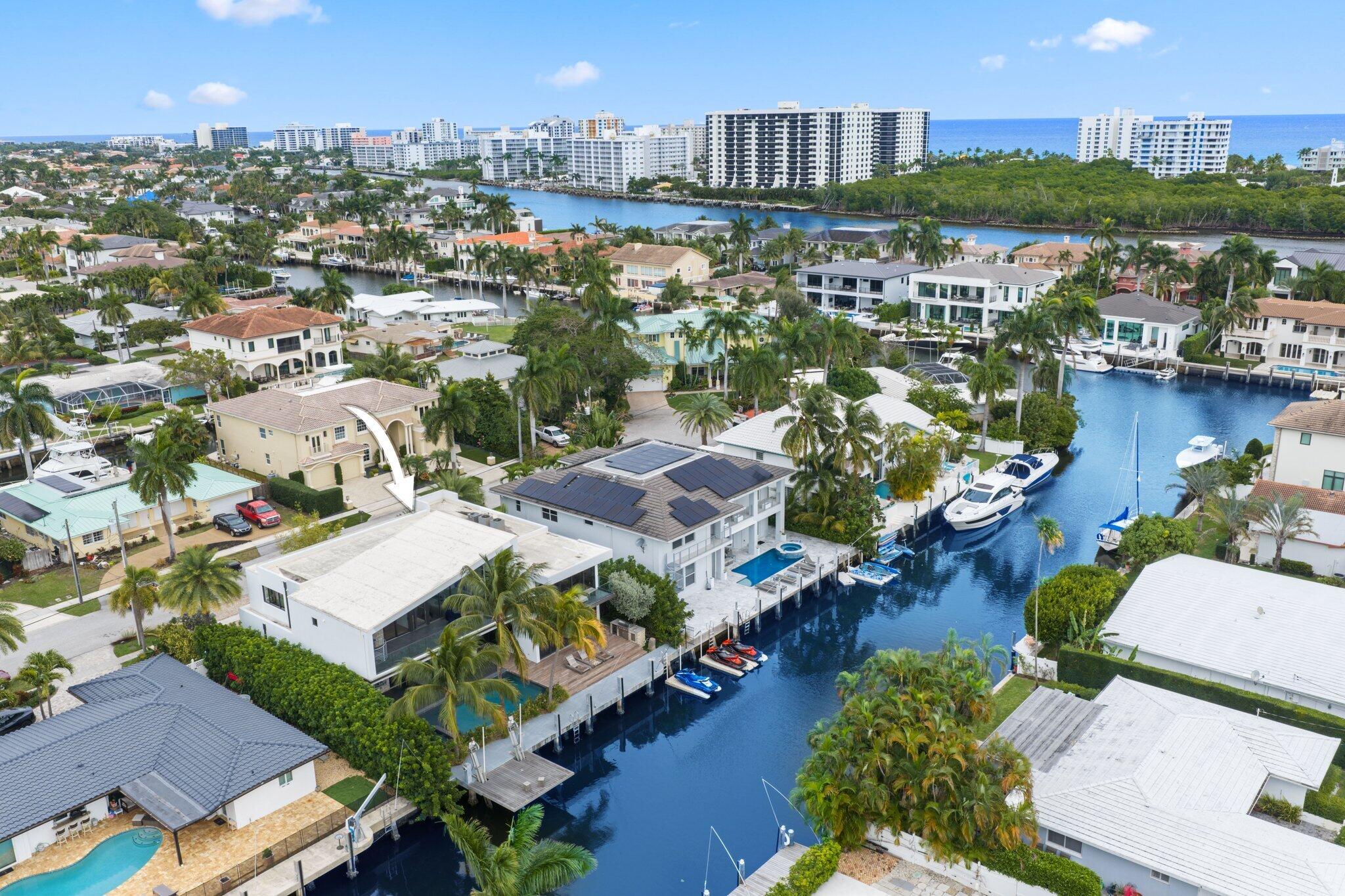 830 Northeast 71st Street Boca Raton, FL 33487 - Photo 58 of 74 Aerial View