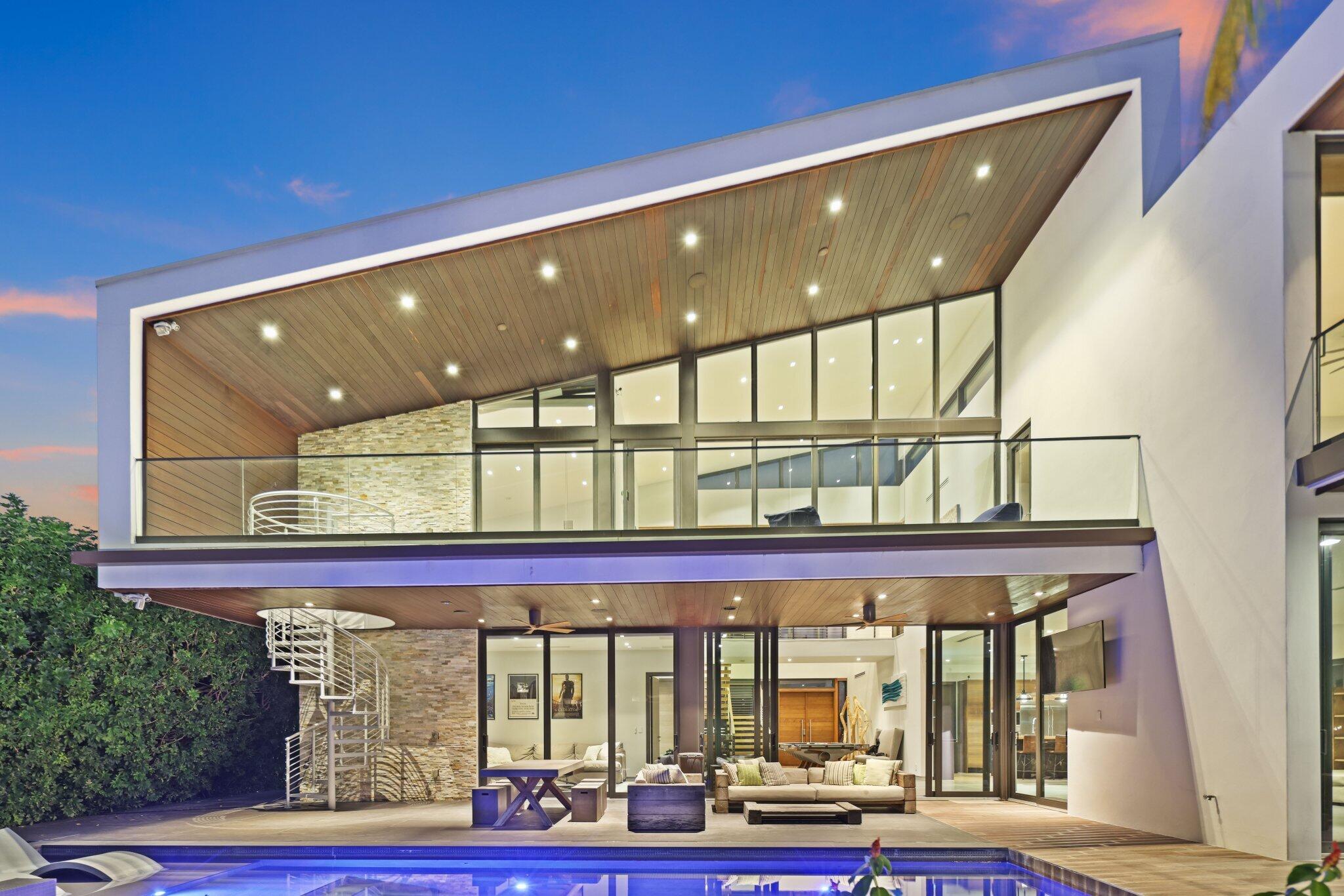 830 Northeast 71st Street Boca Raton, FL 33487 - Photo 70 of 74 Twilight Photography