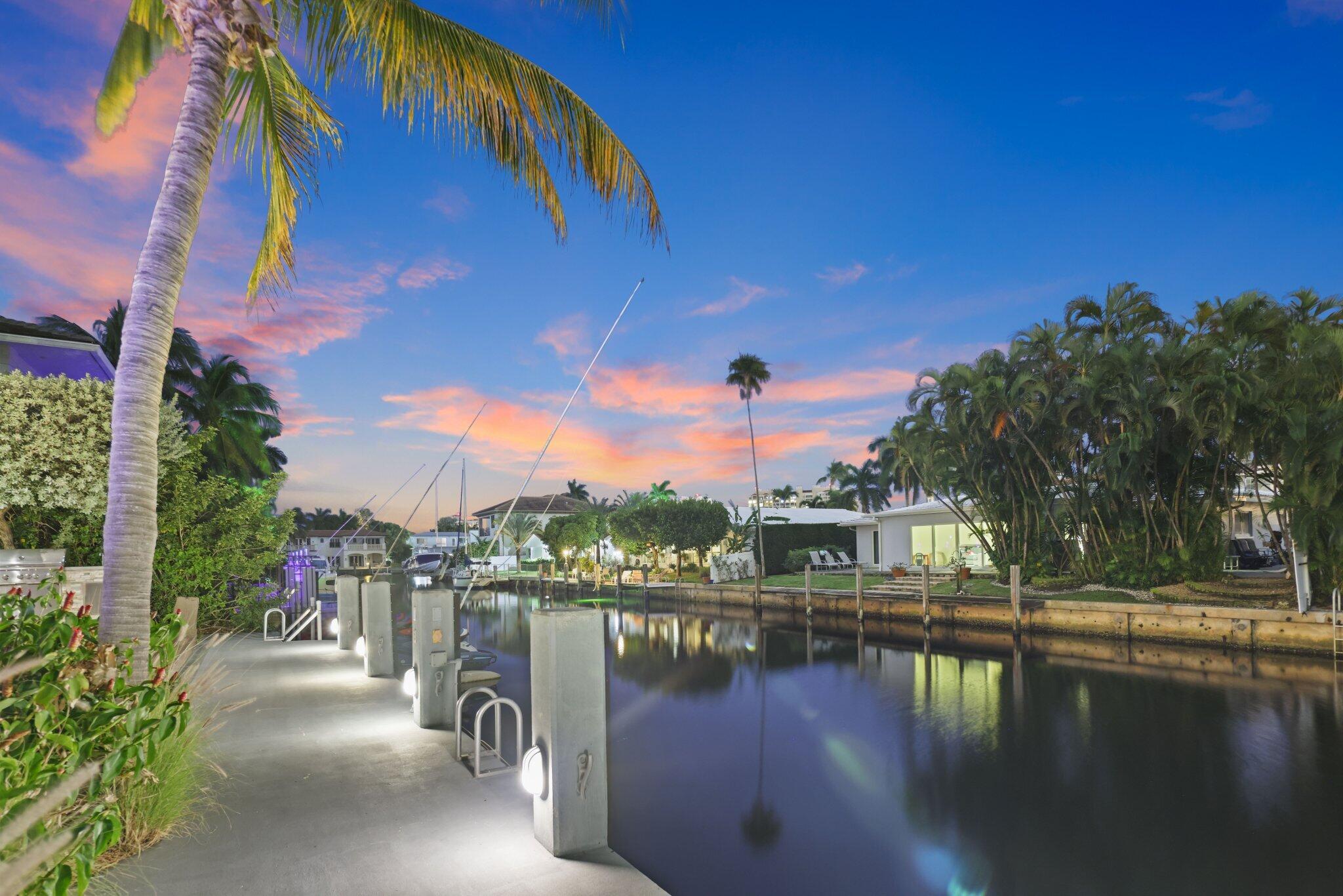 830 Northeast 71st Street Boca Raton, FL 33487 - Photo 72 of 74 Twilight Photography