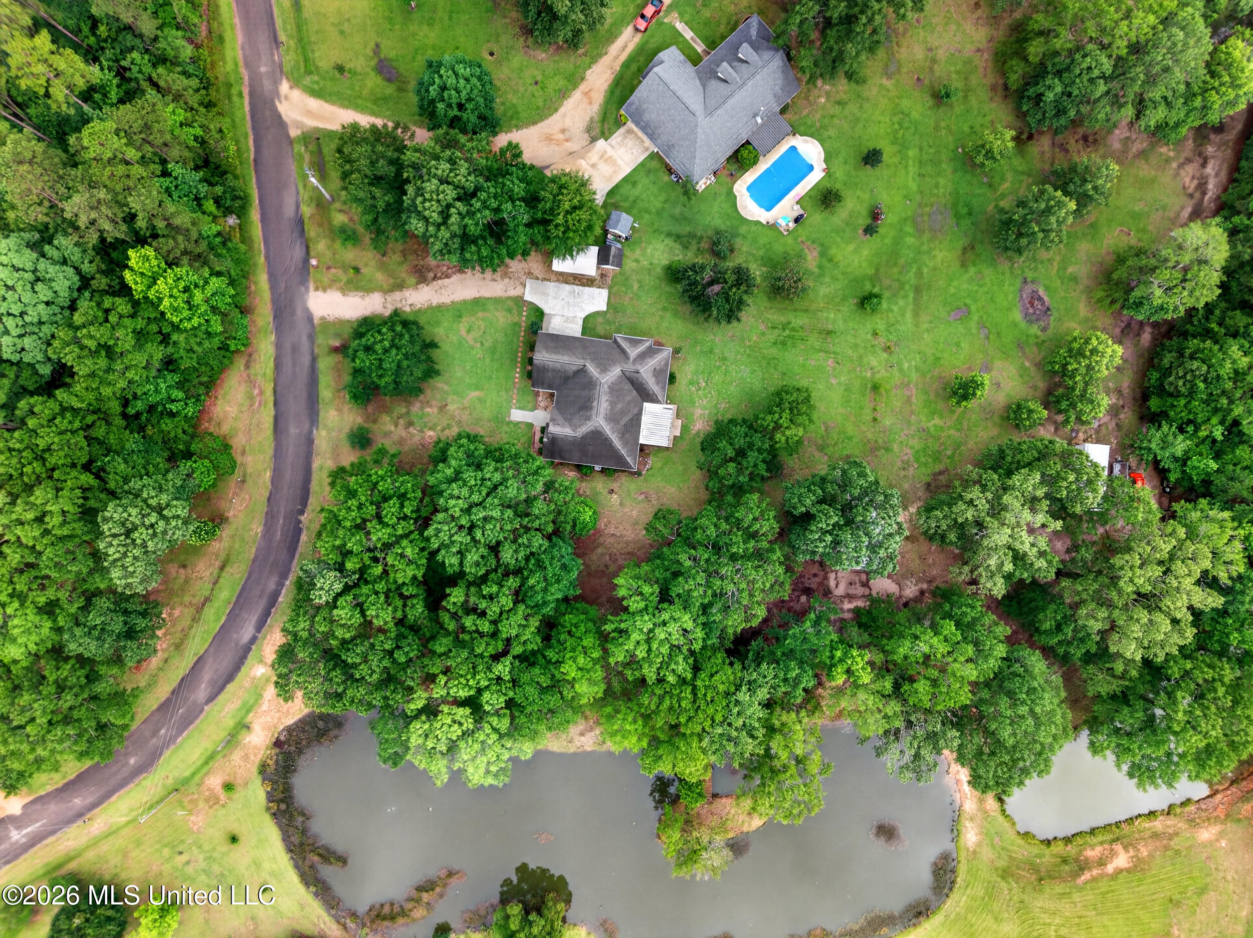 17 JM Carnell Road Poplarville, MS 39470 - Photo 58 of 65 58_58_aerialoverhead