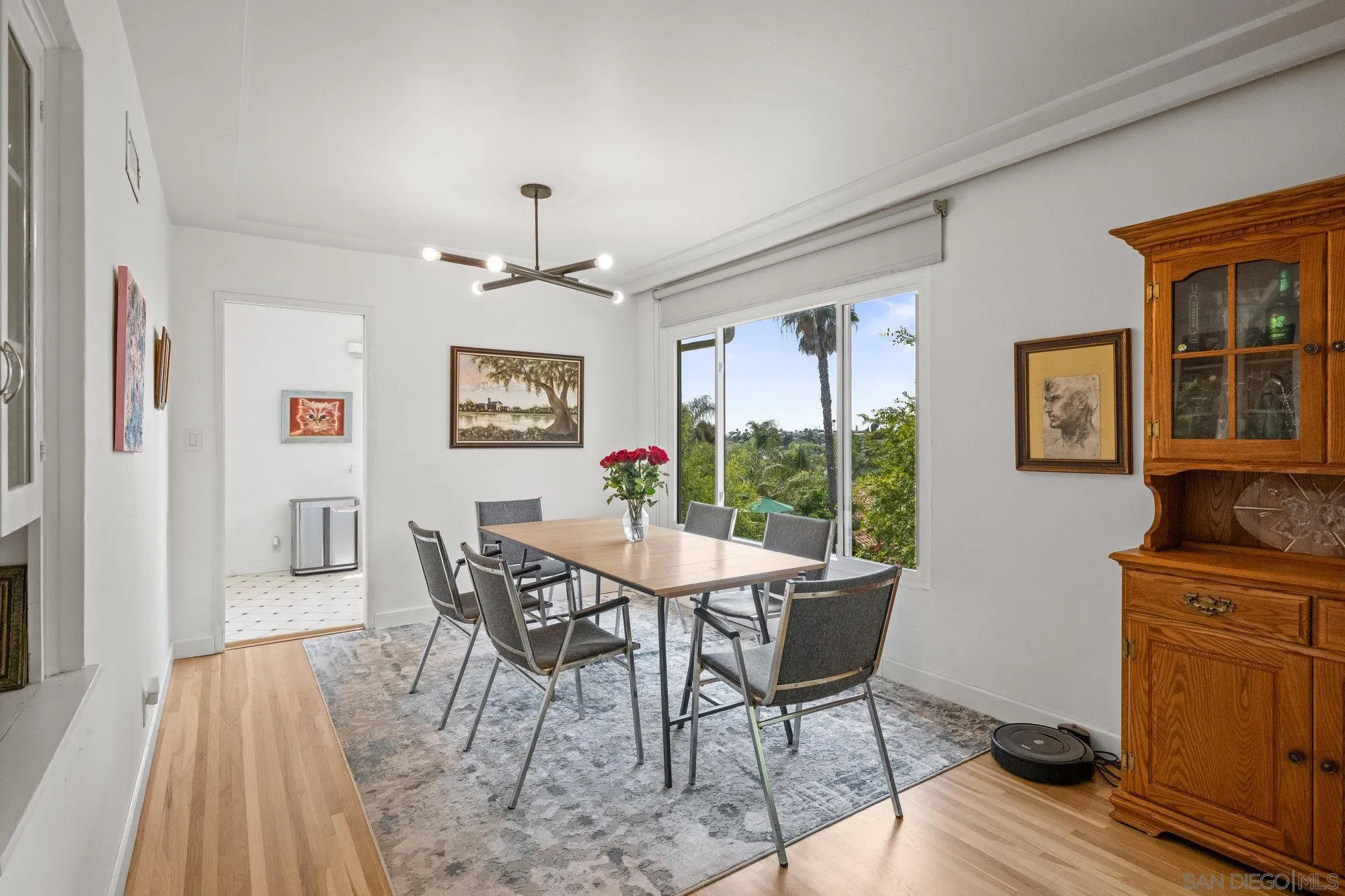 7960 Normal Avenue La Mesa, CA 91941 - Photo 7 of 42 a view of a dining room with furniture window and wooden floor