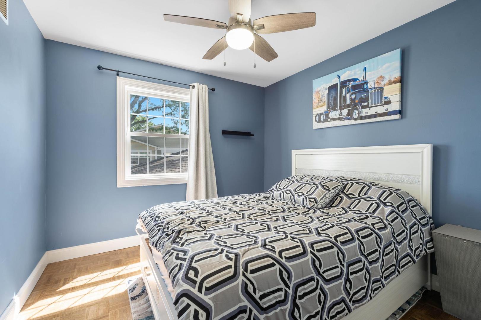 1312 Fall Court, Unit 1312 Wheeling, IL 60090 - Photo 16 of 28 a bedroom with bed and a window