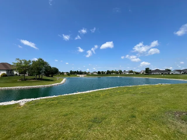 a view of a lake with a lake