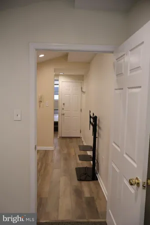 a view of empty room