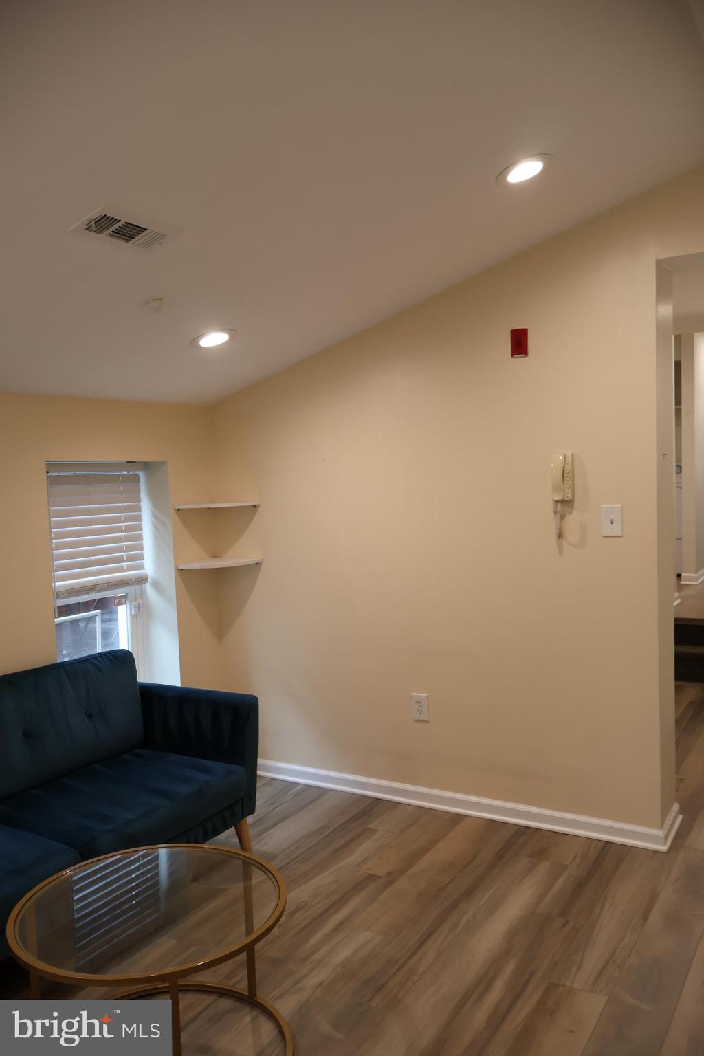 33 South 19th Street Philadelphia, PA 19103 - Photo 6 of 25 a living room with a couch and a potted plant