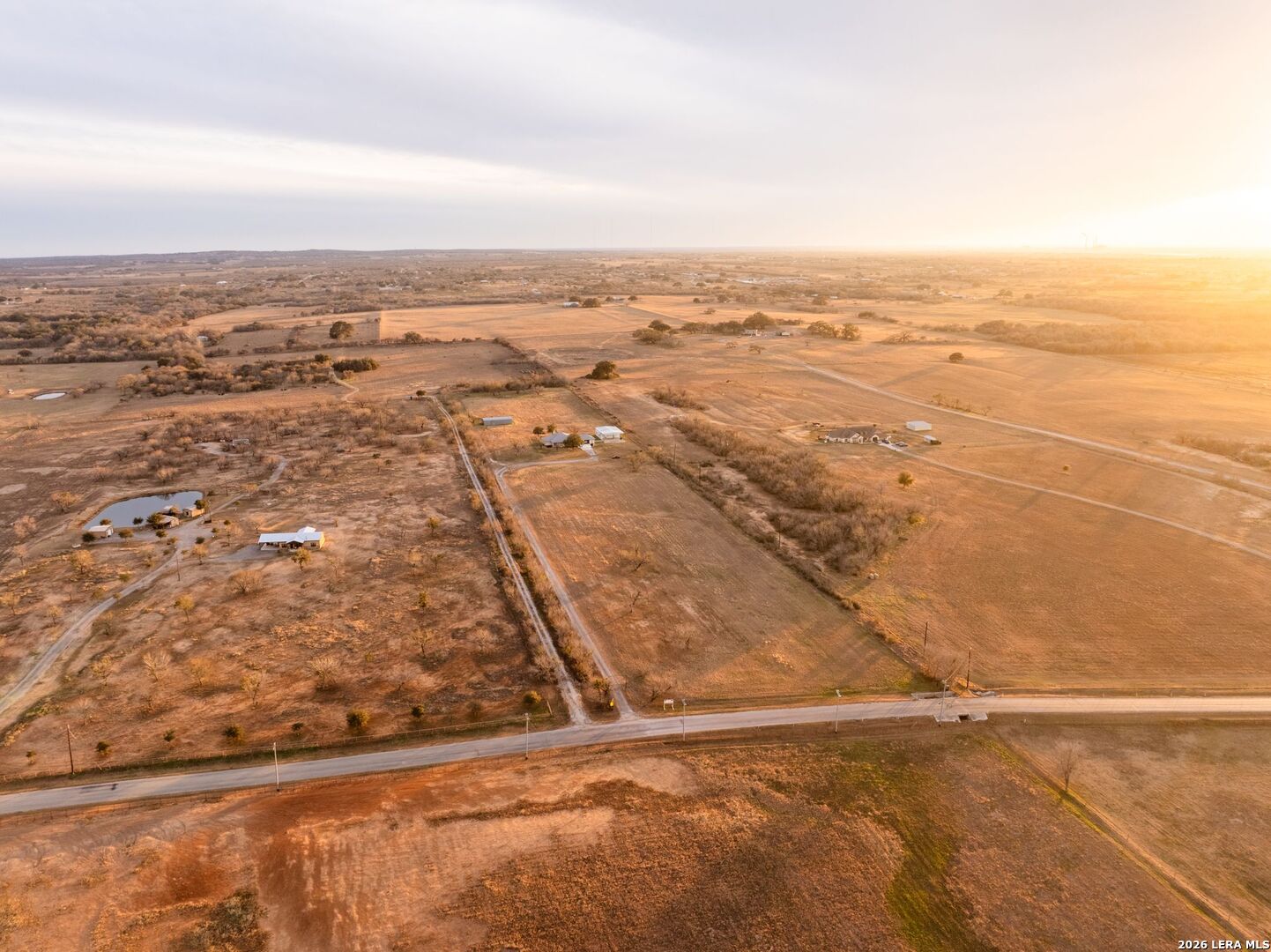 14320 La Vernia Road St. Hedwig, TX 78152 - Photo 56 of 71 an aerial view of residential houses with outdoor space