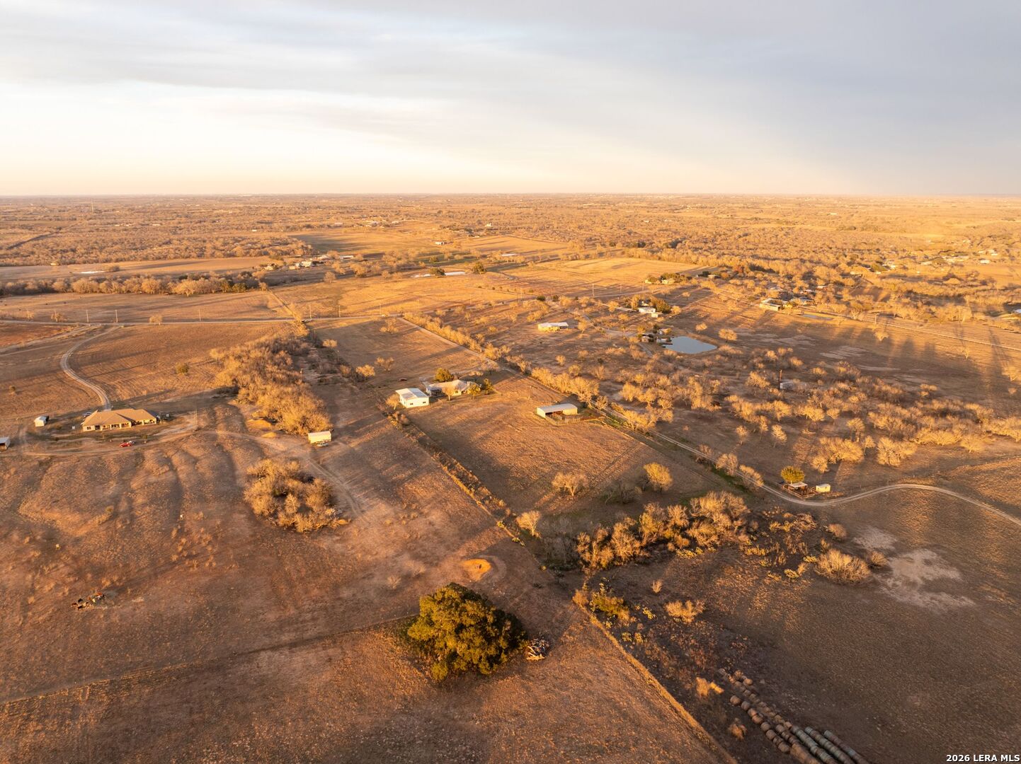 14320 La Vernia Road St. Hedwig, TX 78152 - Photo 57 of 71 an aerial view of residential houses with outdoor space
