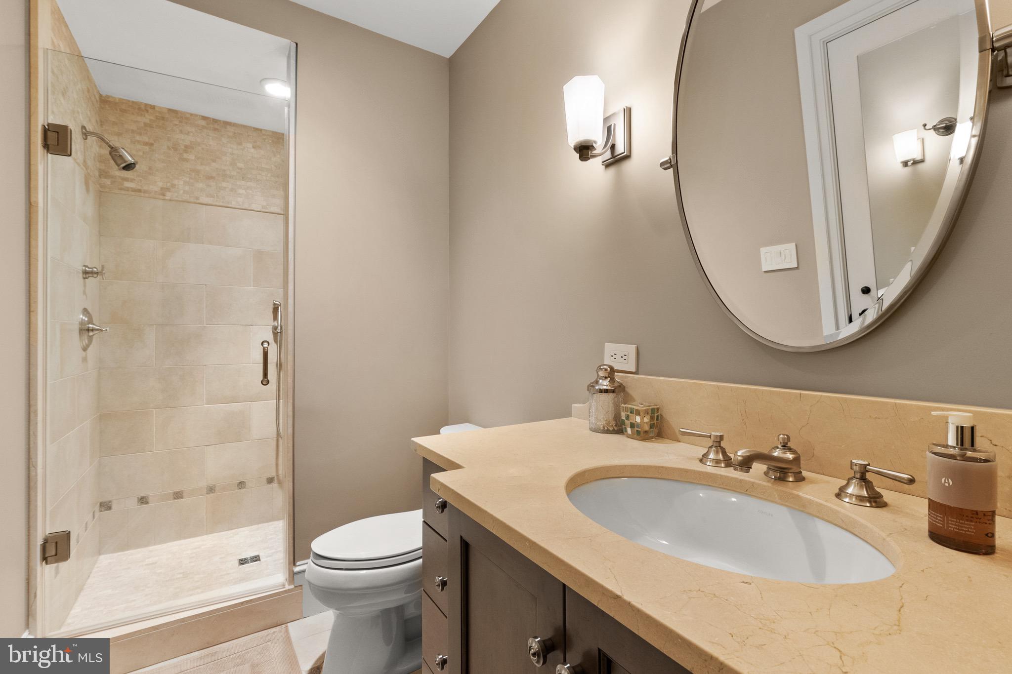 6909 Armat Drive Bethesda, MD 20817 - Photo 61 of 73 Lower Level Guest Bath