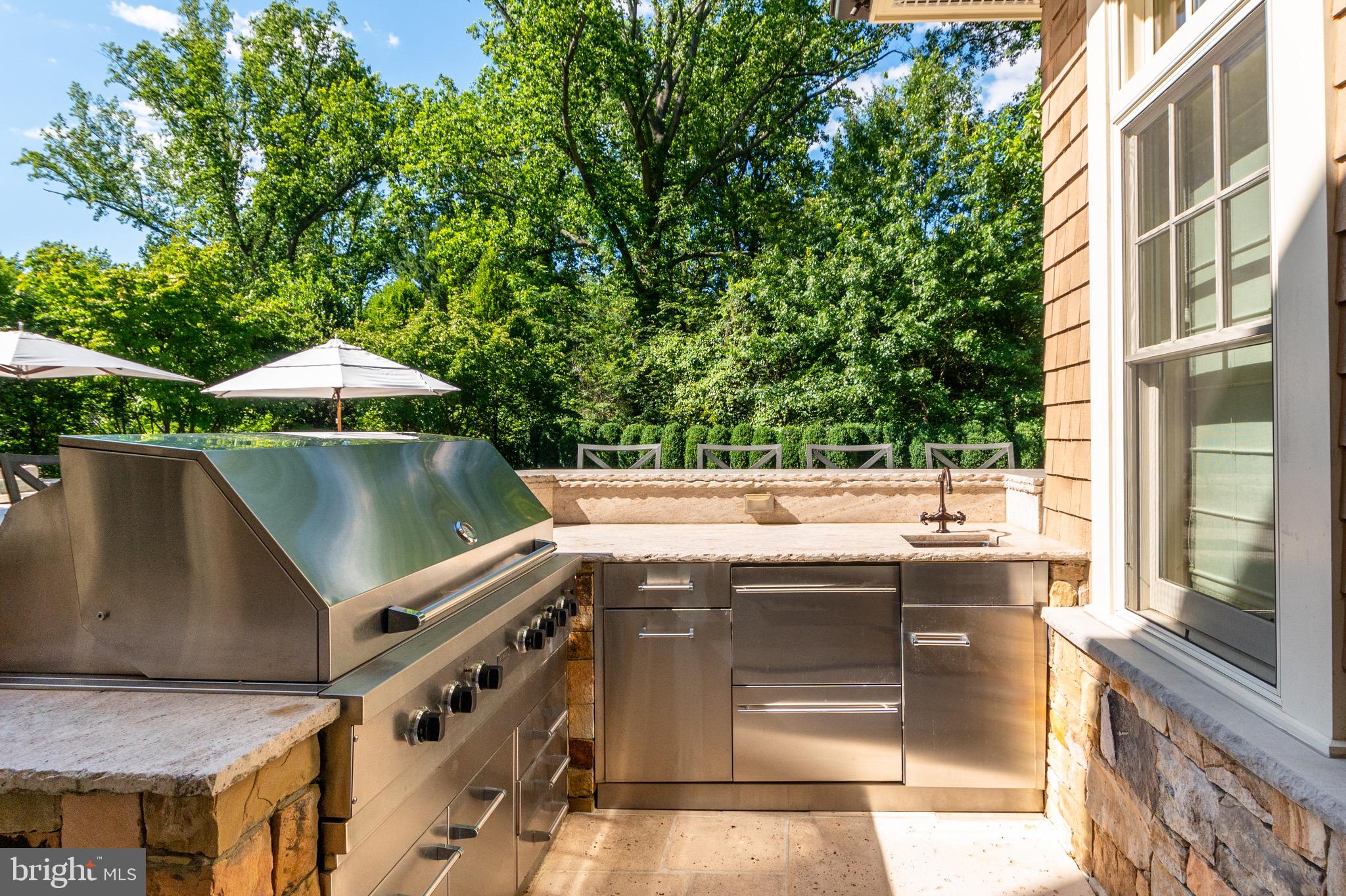 6909 Armat Drive Bethesda, MD 20817 - Photo 64 of 73 Outdoor Kitchen
