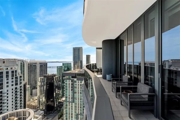 a view of a city with tall buildings