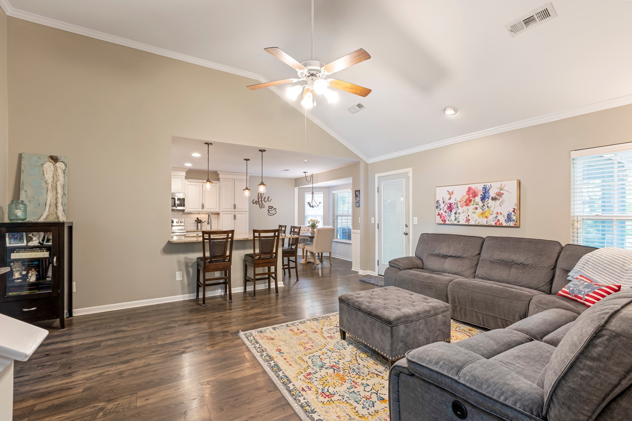 4025 Deer Run Trace Spring Hill, TN 37174 - Photo 4 of 54 a living room with furniture and a dining table