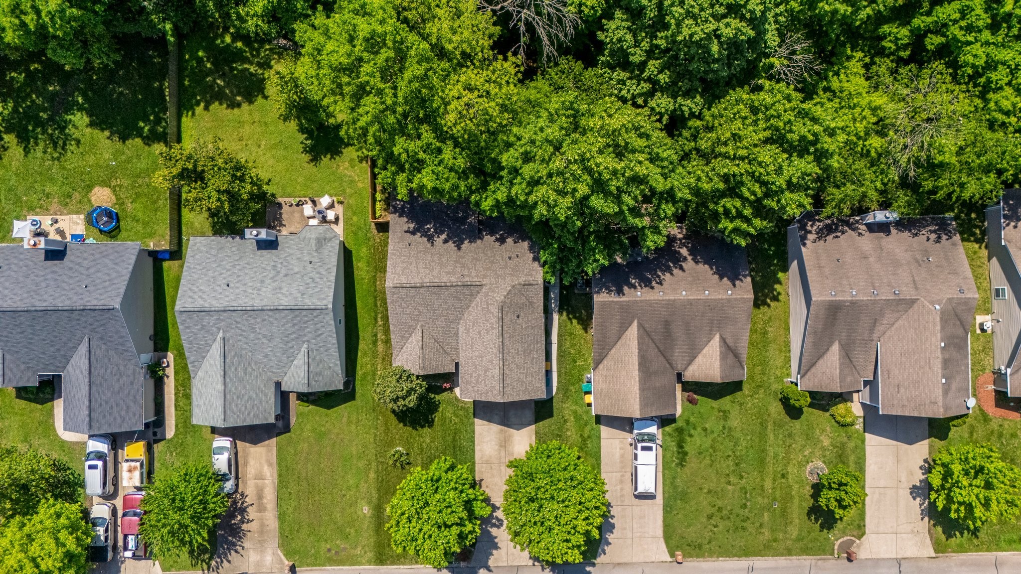 4025 Deer Run Trace Spring Hill, TN 37174 - Photo 50 of 54 an aerial view of houses with outdoor space