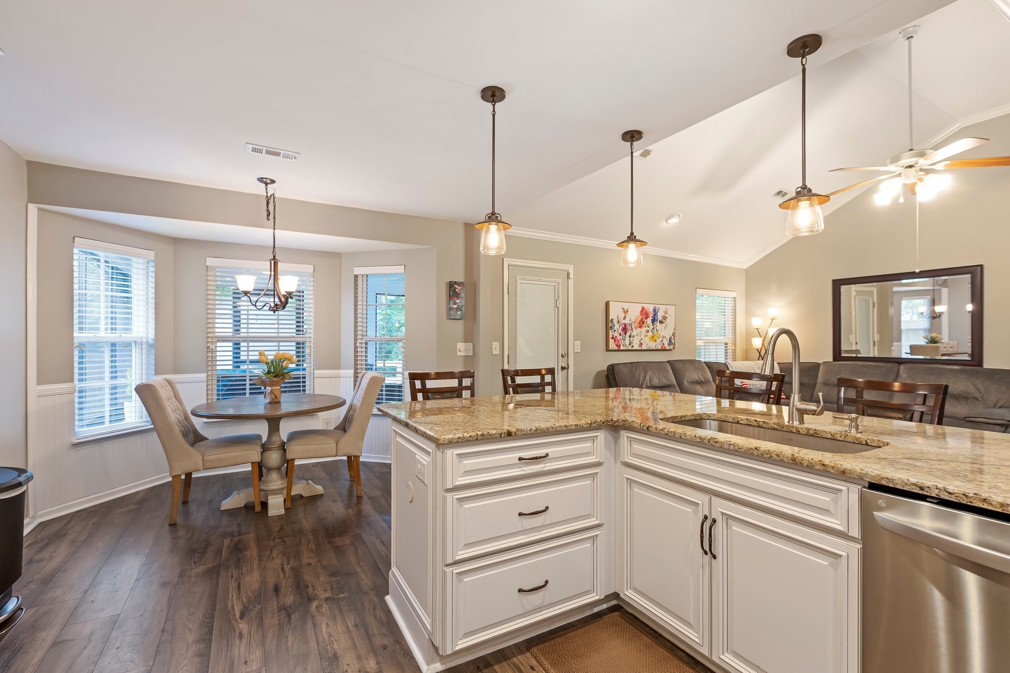 4025 Deer Run Trace Spring Hill, TN 37174 - Photo 9 of 54 a kitchen that has a lot of cabinets in it