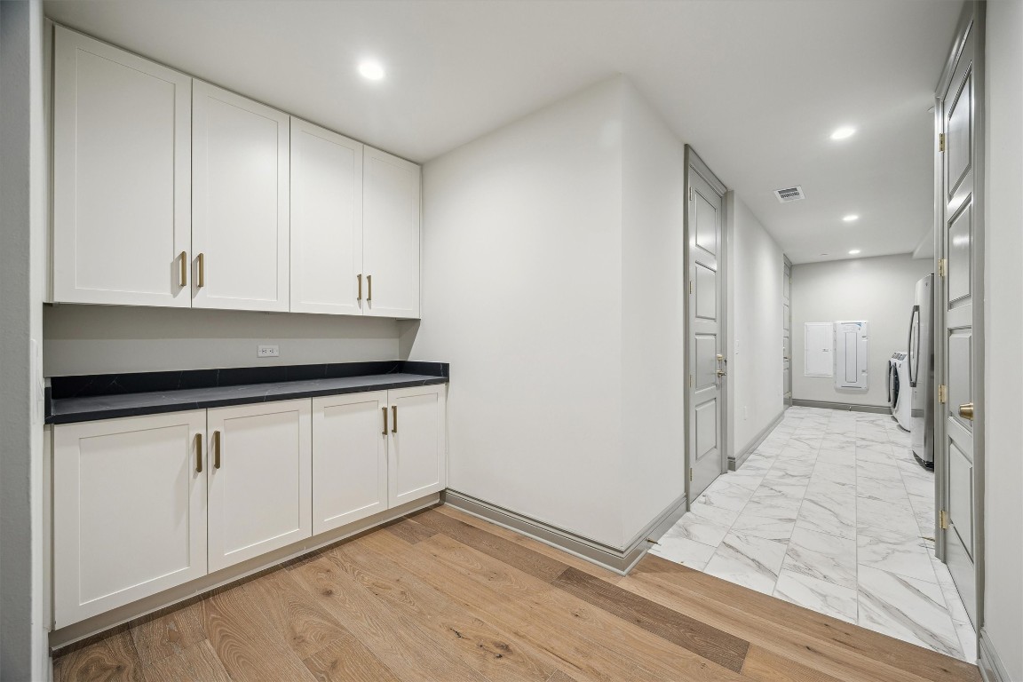 1717 Bissonnet Street, Unit 1802 Houston, TX 77005 - Photo 30 of 46 Entry to the service kitchen from the back service door.