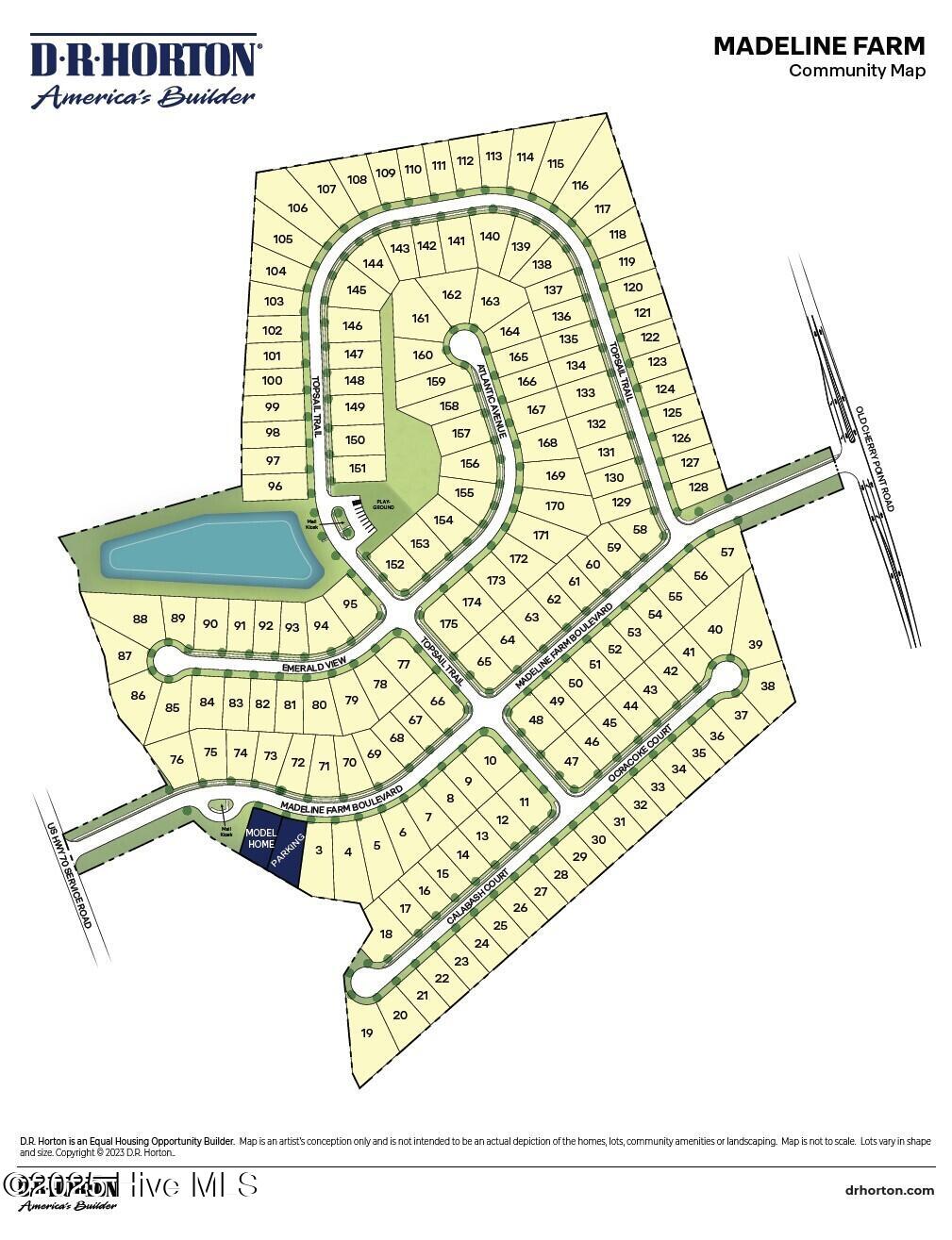 4019 Emerald View New Bern, NC 28560 - Photo 40 of 40 Site map- MF