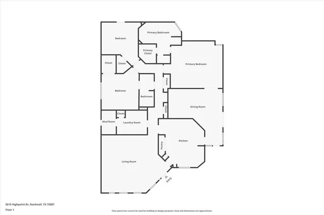 $419,000 | 3615 Highpoint Drive, Rockwall, TX 75087
