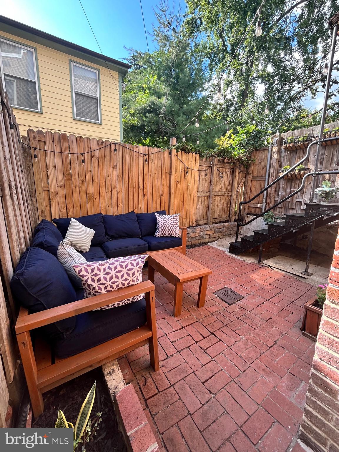 547 4th Street Southeast Washington, DC 20003 - Photo 12 of 13 a outdoor living space with patio furniture and a couch