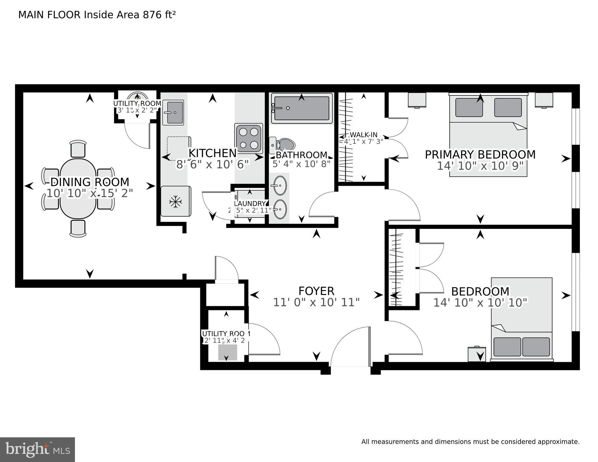 327-329 8th Street Northeast, Unit 9 Washington, DC 20002 - Photo 28 of 28 a picture of a floor plan