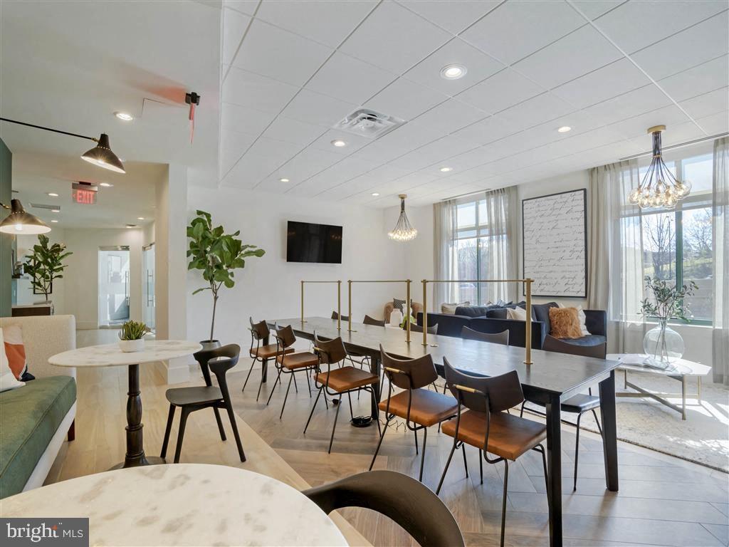 2227 12th Court North Arlington, VA 22201 - Photo 43 of 62 a view of a dining room with furniture and wooden floor
