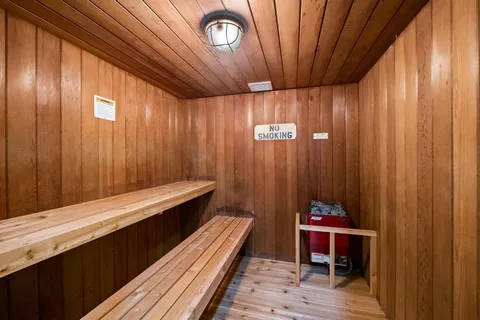 a view of room with table and chairs