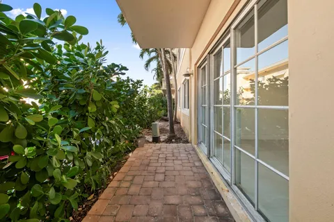 a view of a corridor