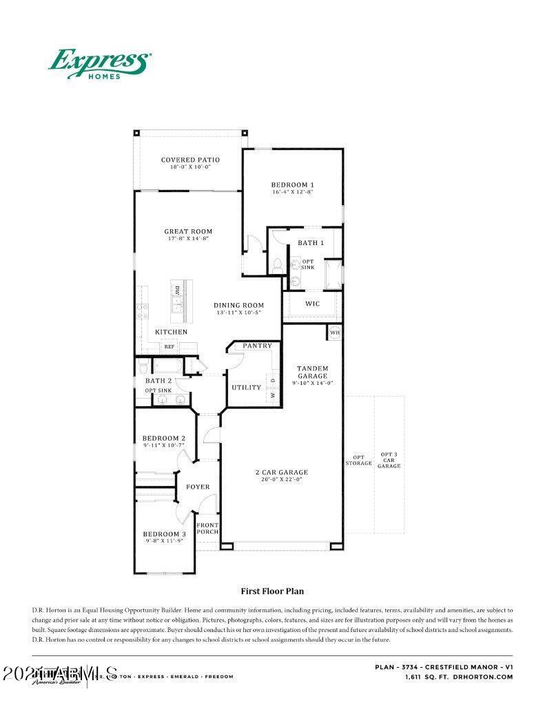 24632 Barley Road Florence, AZ 85132 - Photo 10 of 10 Dove floorplan