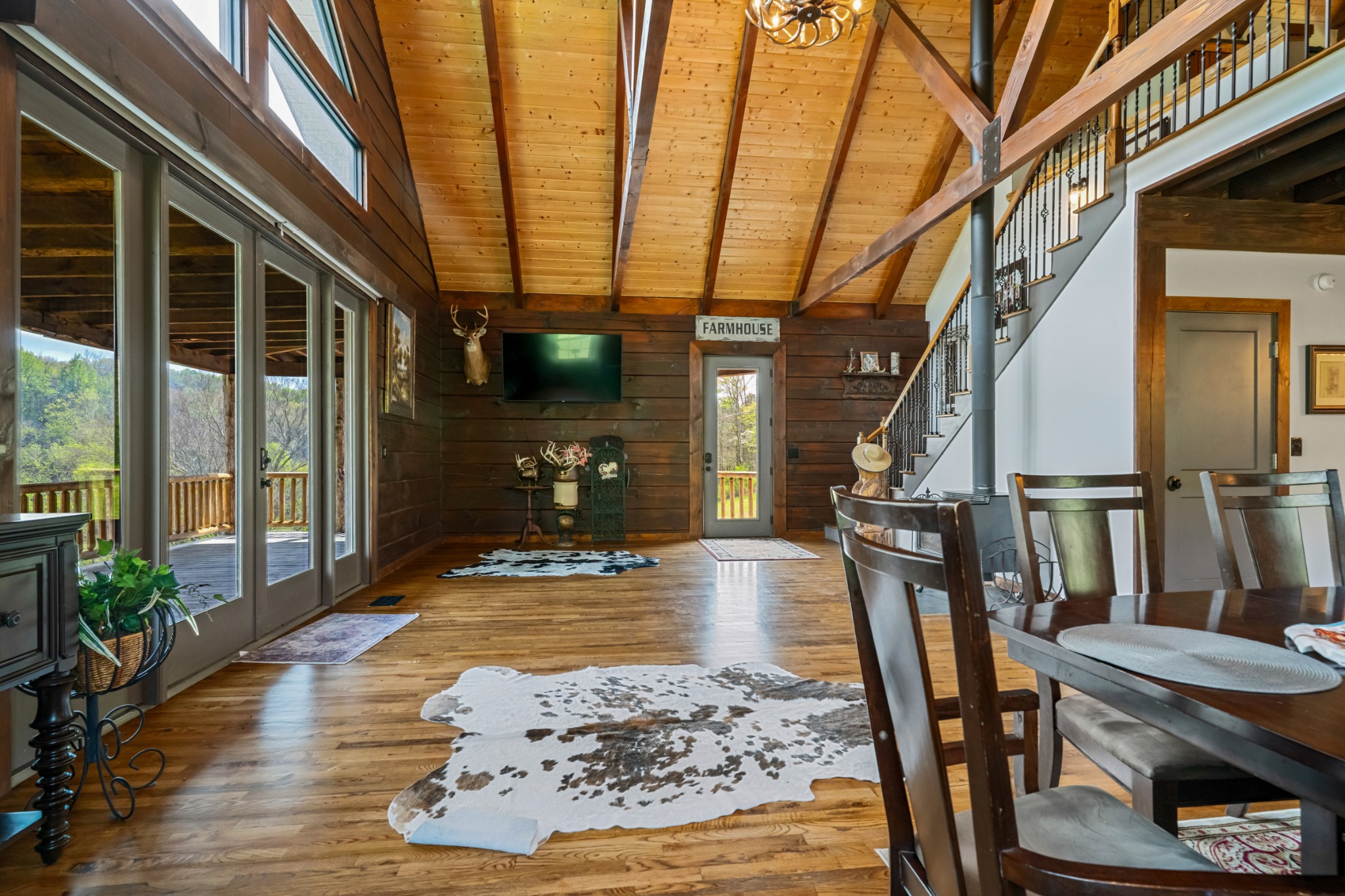 4818 Ensor Hollow Road Granville, TN 38564 - Photo 28 of 52 a view of an entryway with a table and chairs