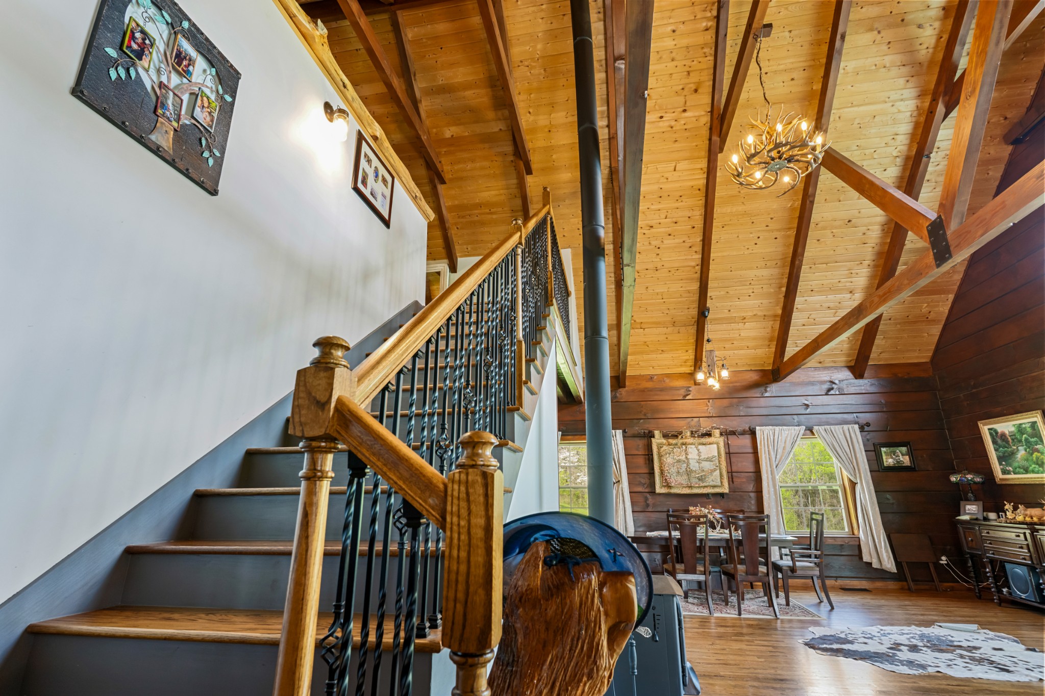 4818 Ensor Hollow Road Granville, TN 38564 - Photo 39 of 52 a view of entryway and hall with wooden floor