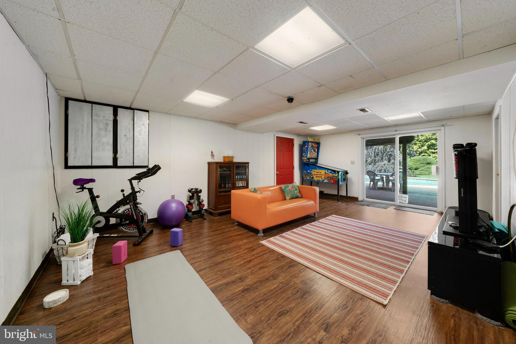 5586 Linton Road Sykesville, MD 21784 - Photo 59 of 104 Basement family room, access back yard