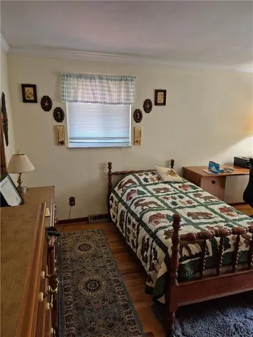 a kitchen with counter top space and stainless steel appliances