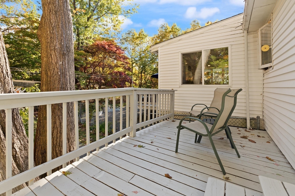109 Riverview Road Gloucester, MA 01930 - Photo 30 of 42 a view of a chairs and table on the deck