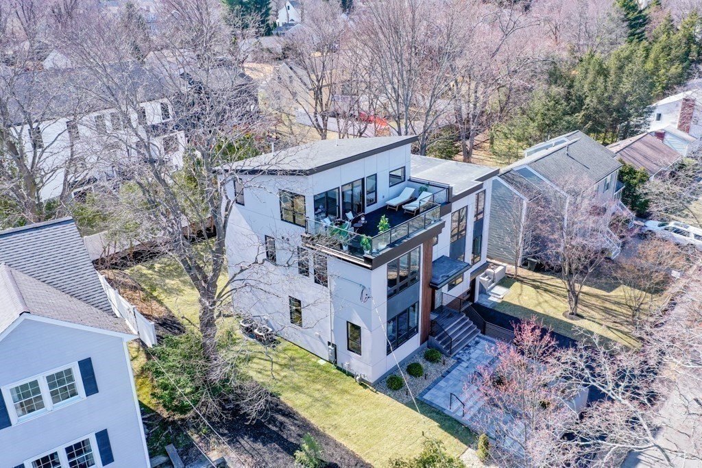 46 Beverly Road Arlington, MA 02474 - Photo 38 of 42 front view of a house with a yard