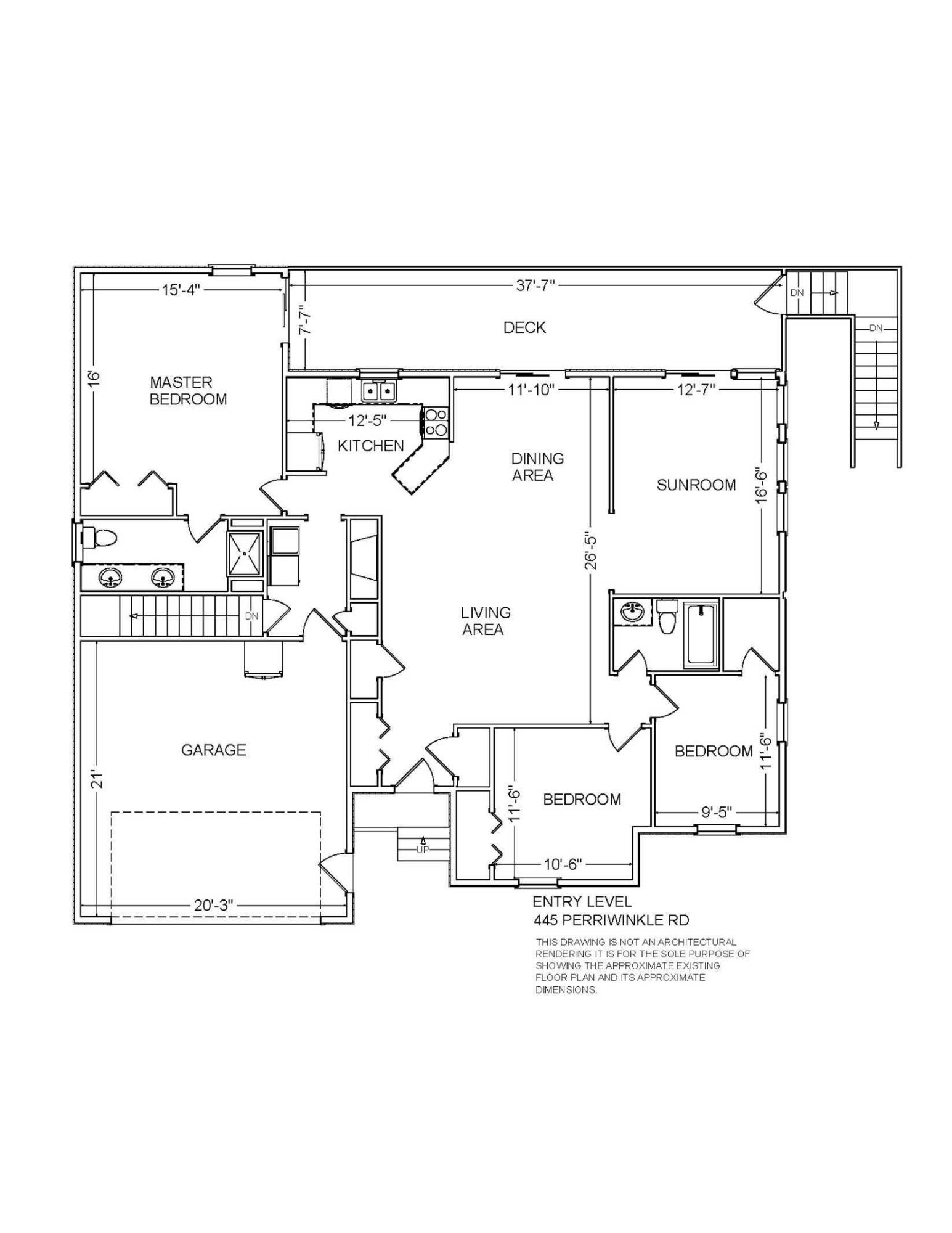 445 Periwinkle Road Moneta, VA 24121 - Photo 45 of 46 445_perriwinkle_rd_floorplan_page_1