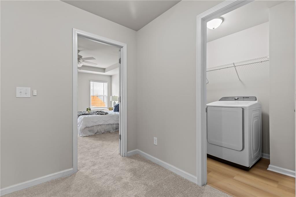 325 Winston Circle Canton, GA 30114 - Photo 31 of 38 a view of a room with wooden floor