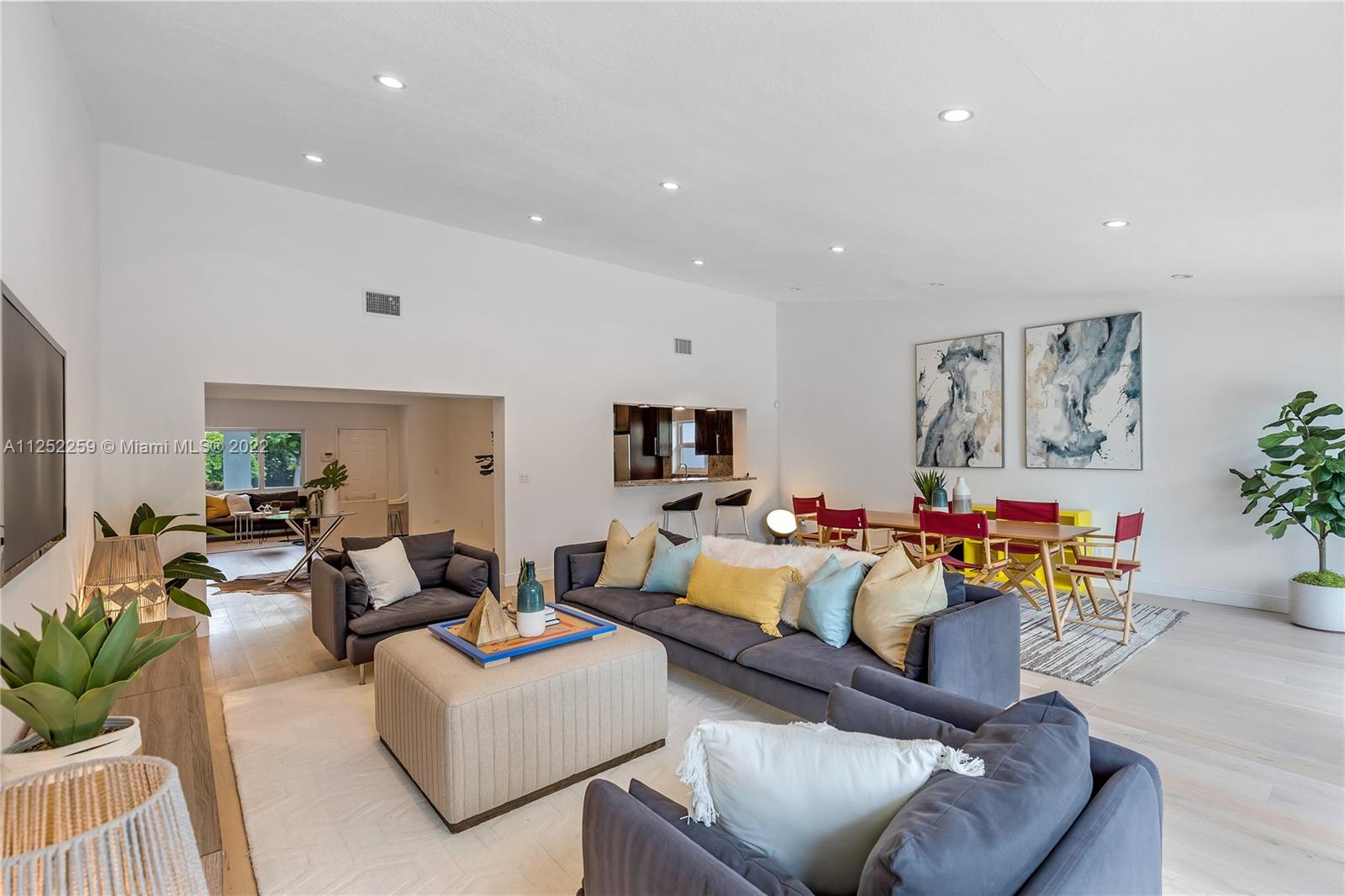1757 Daytonia Road Miami Beach, FL 33141 - Photo 19 of 30 a living room with furniture and wooden floor