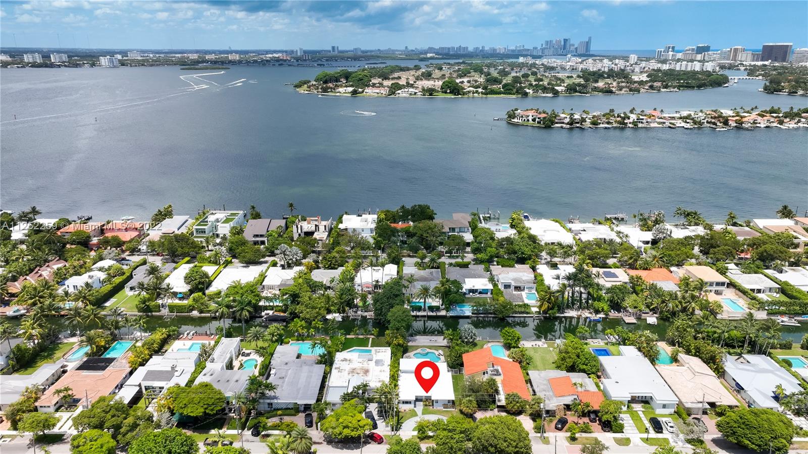 1757 Daytonia Road Miami Beach, FL 33141 - Photo 29 of 30 view of lake