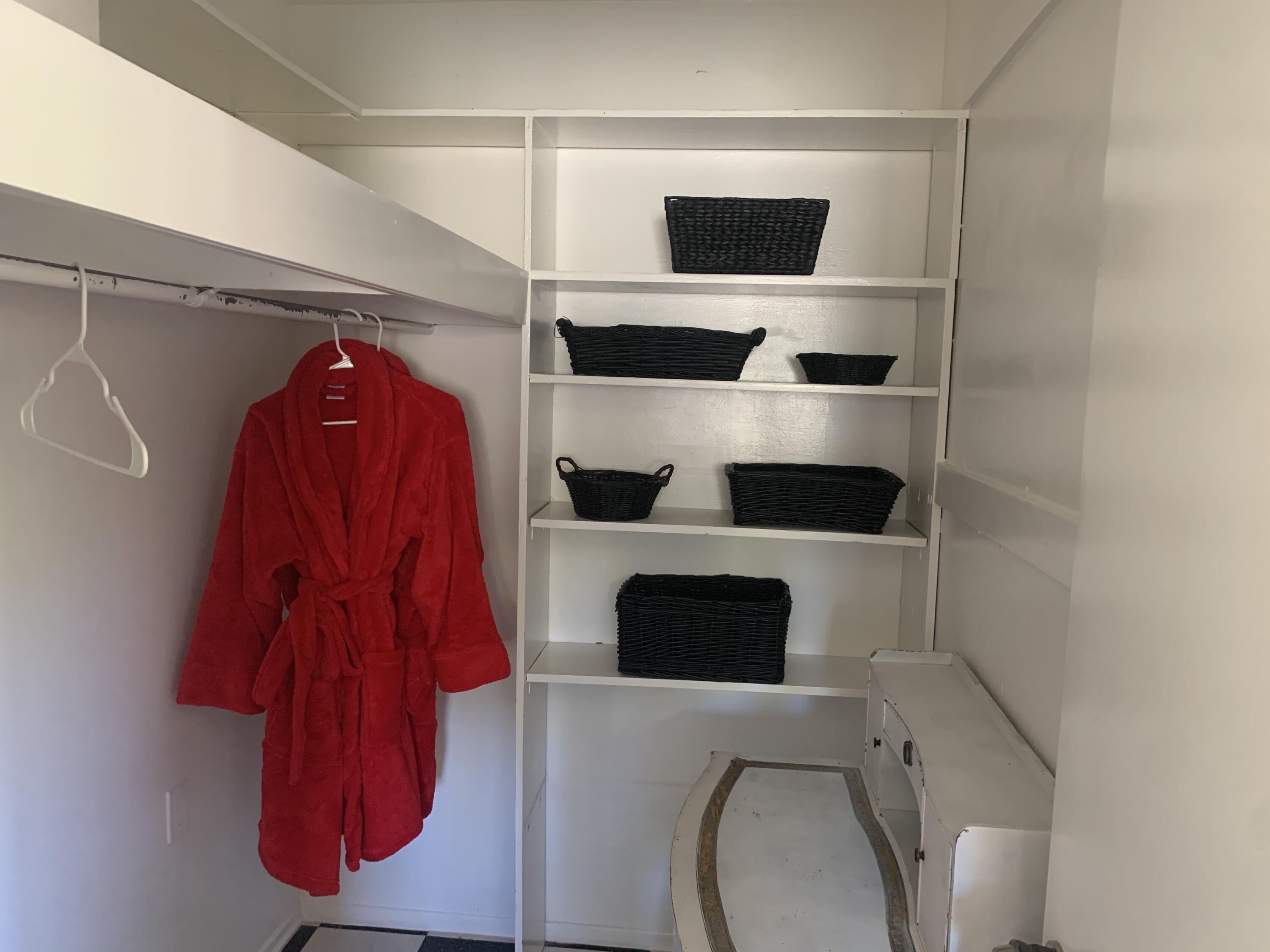 2528 De La Vina Street Santa Barbara, CA 93105 - Photo 12 of 32 a view of walk in closet with clothes and shoes