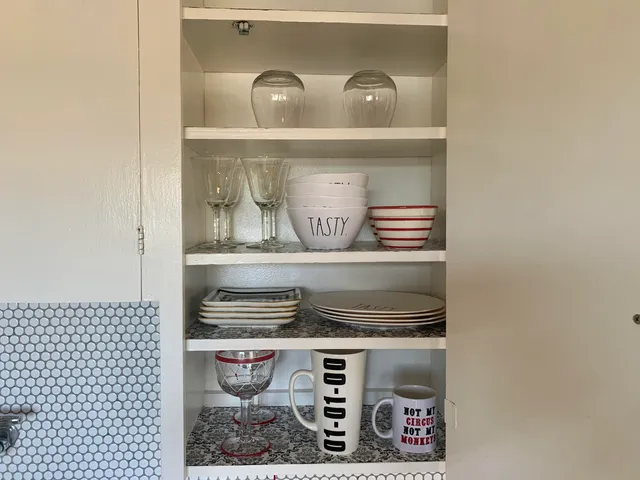 a close view of water heater