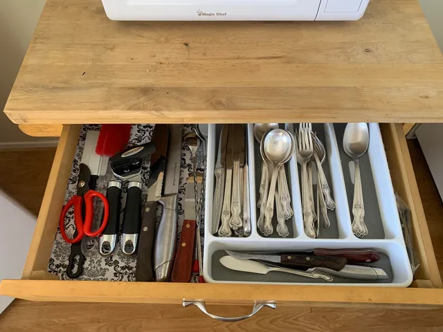 a view of storage room