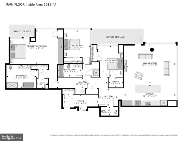 a view of path along with retail shop and buildings