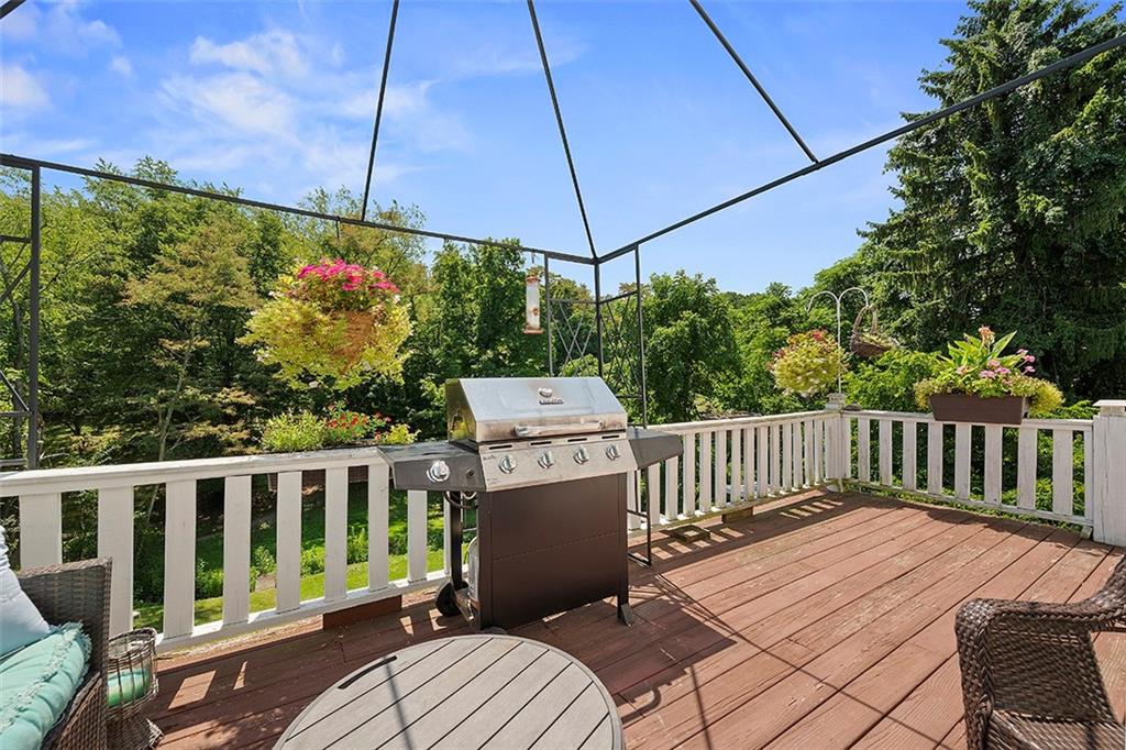 39 Diebold Road McKees Rocks, PA 15136 - Photo 23 of 25 a view of a patio on the deck