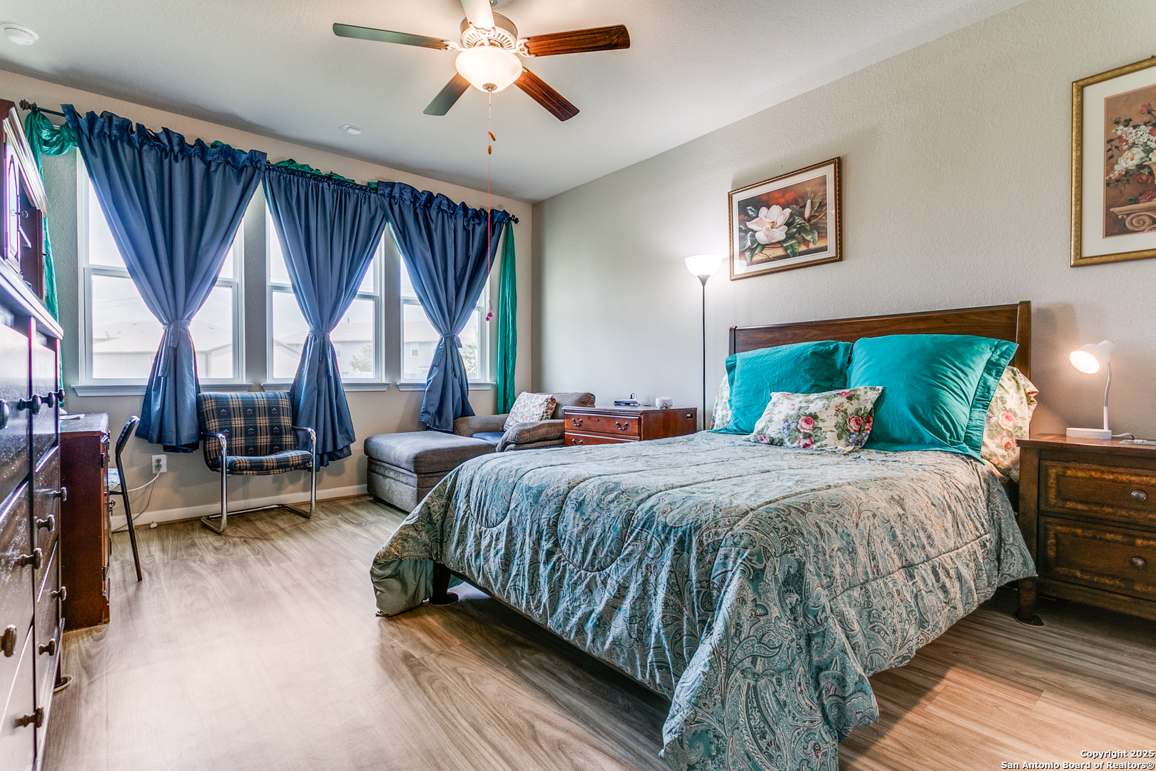 8359 Sunrise Schertz, TX 78154 - Photo 14 of 21 a bedroom with bed and window