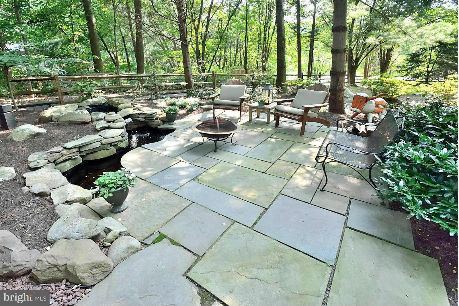 1394 Concord Point Lane Reston, VA 20194 - Photo 24 of 30 One of the custom water features in backyard