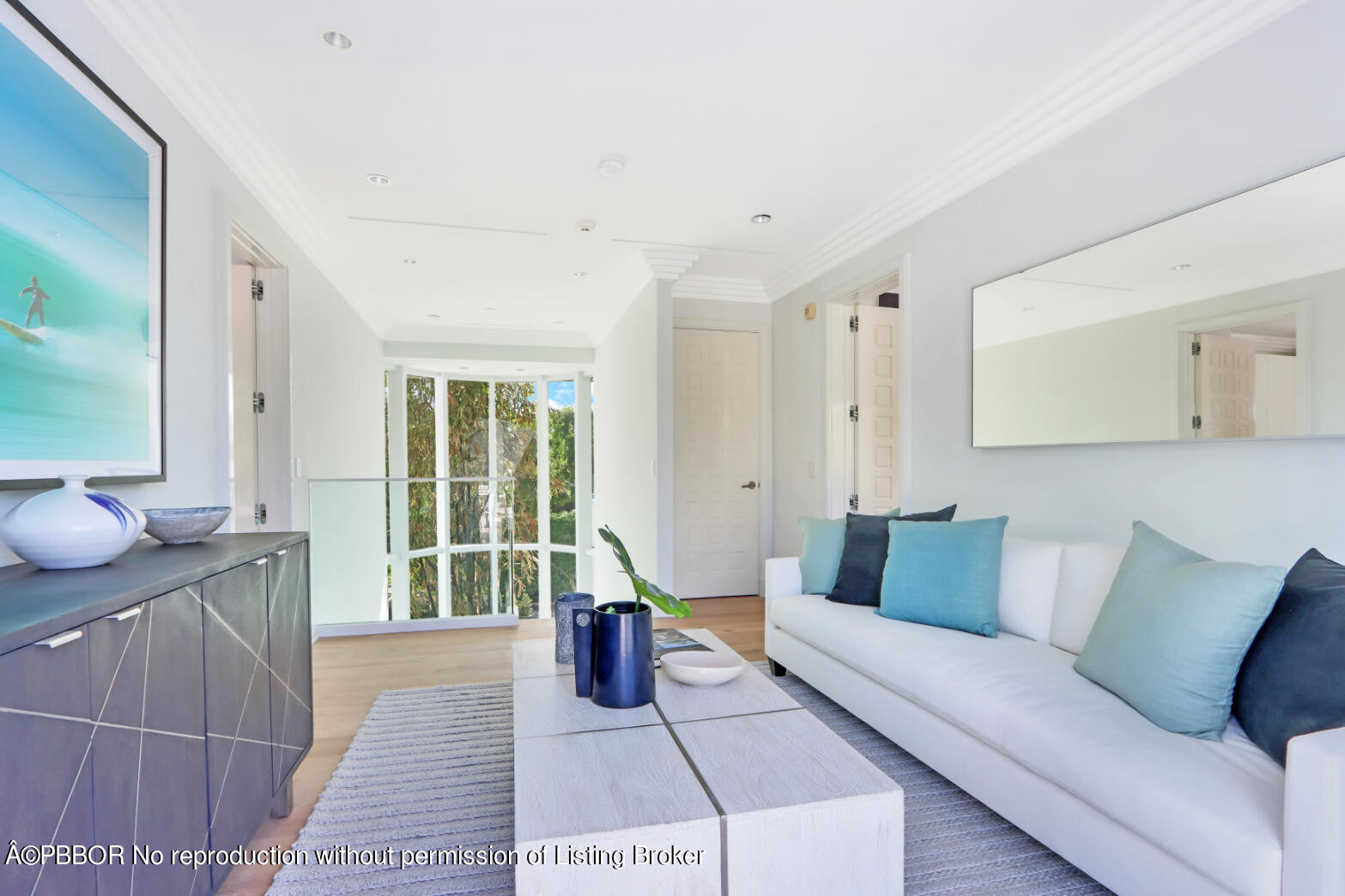 215 Indian Road Palm Beach, FL 33480 - Photo 14 of 31 a living room with furniture and a large window